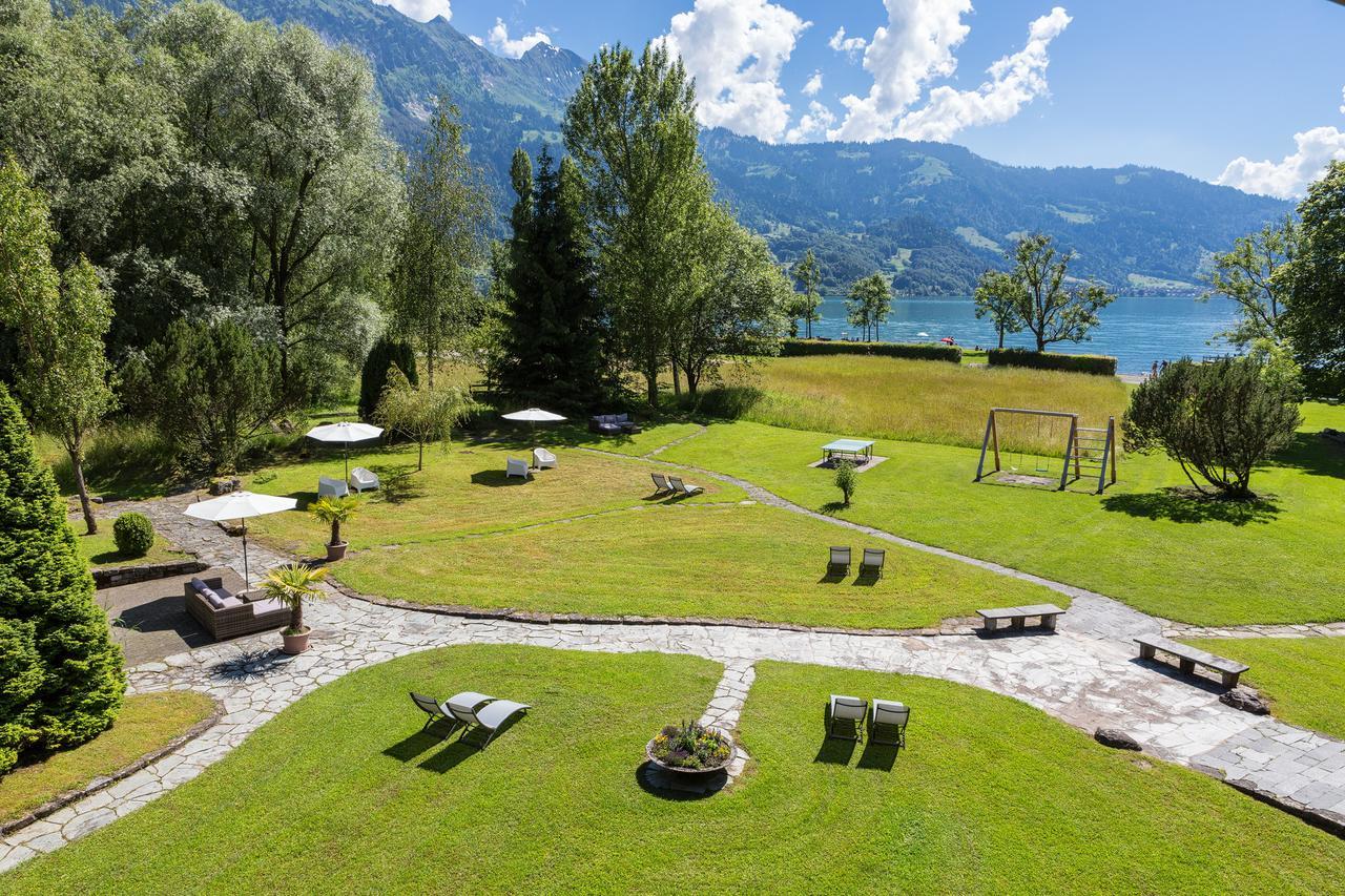 Neuhaus Golf- & Strandhotel Unterseen Exteriör bild